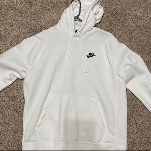 White Nike Hoodie